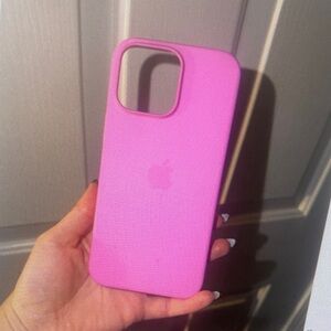 Apple Vibrant Pink iPhone Case